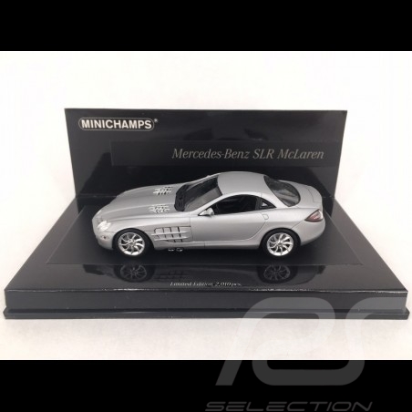 Mercedes-Benz SLR McLaren 2004 argent silver silber 1/43 Minichamps 436033021