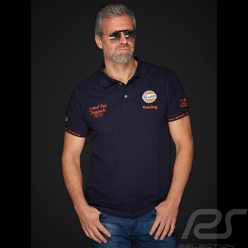 Tee-shirt homme Gulf Racing Grand Prix Originals gulf blue