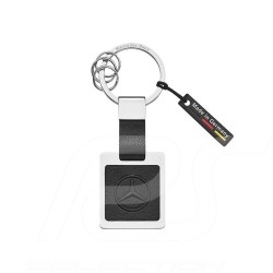 Porte-clés keyring Schlüsselanhänger Mercedes St. Petersburg cuir noir leather black leder schwarz Mercedes-Benz B66953626