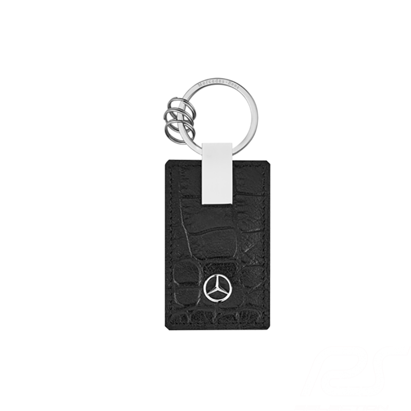 Porte-clés keyring Schlüsselanhänger Mercedes Moskau cuir noir leather black leder schwarz Mercedes-Benz B66953743