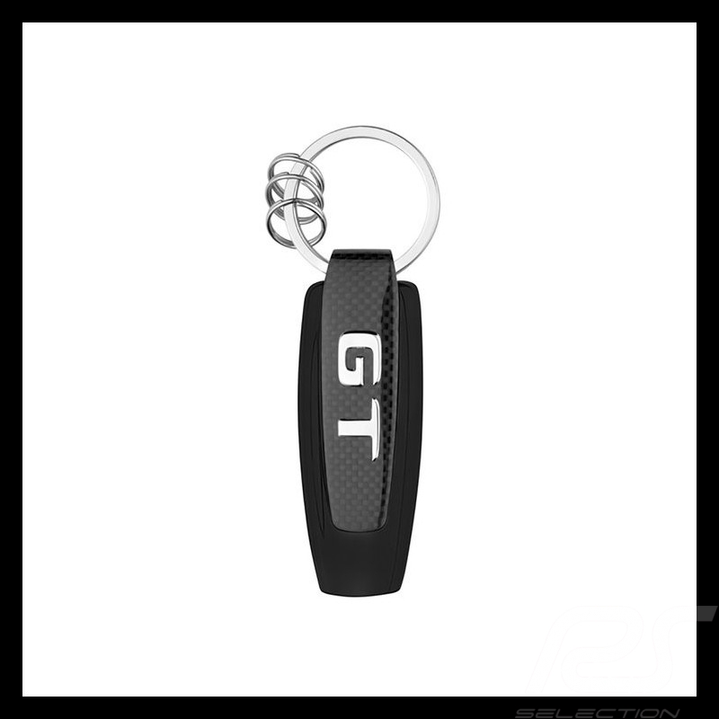 Porte-clés keyring Schlüsselanhänger Mercedes typographie AMG GT liseré jaune typography yellow border typografie gelb rand Merc