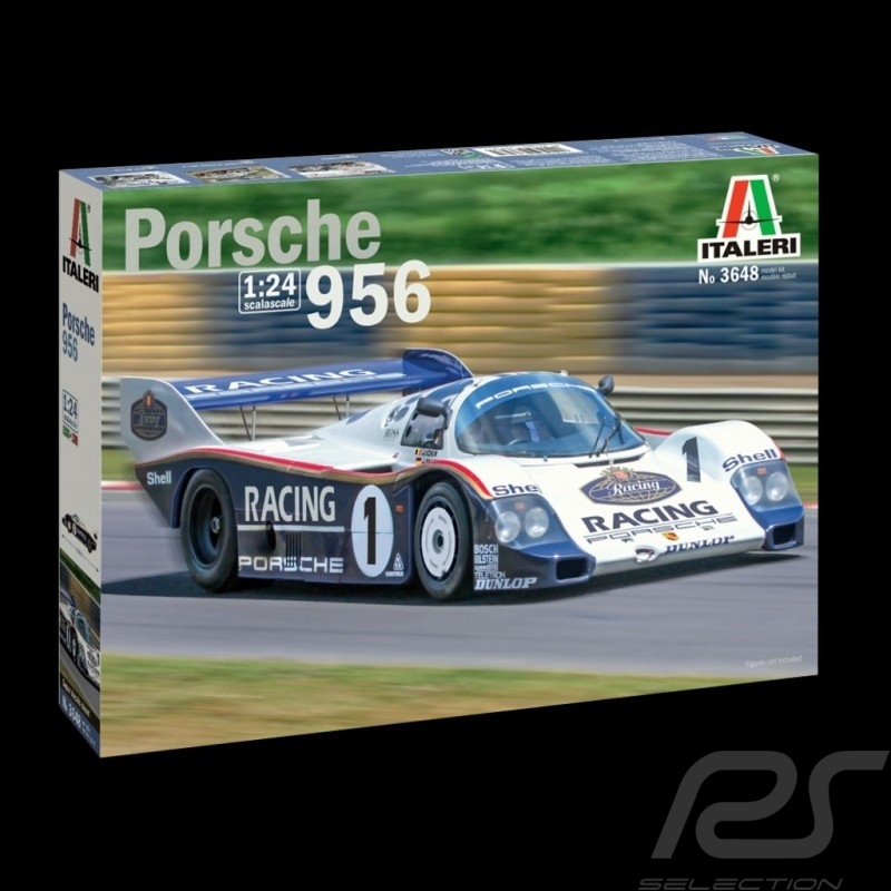 Maquette Porsche 956 24h Le Mans 1982 Rothmans 1/24 Italeri 3648 kit modellbausatz