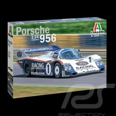 Maquette Porsche 956 24h Le Mans 1982 Rothmans 1/24 Italeri 3648 kit modellbausatz