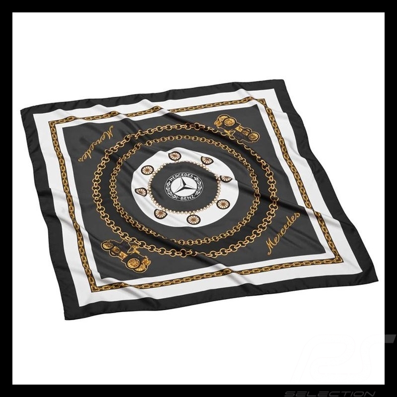 Foulard Scarf Schal Mercedes Classic en Soie Silk Seide Mercedes-Benz B66043022