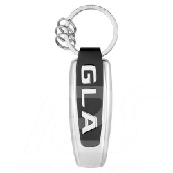 Porte-clés keyring schlüsselanhänger Mercedes typographie GLA argent typography silver typografie silber Mercedes-Benz B66958424
