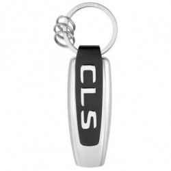 Porte-clés keyring schlüsselanhänger Mercedes typographie CLS argent typography silver typografie silber Mercedes-Benz B66958423