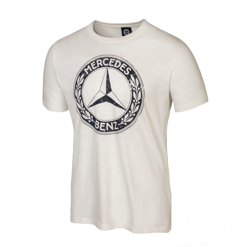 T-shirt Mercedes Classic Blanc Mercedes-Benz B66041546 - homme