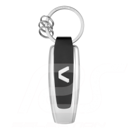 Porte-clés keyring schlüsselanhänger Mercedes typographie Classe V argent V-class typography silver V-Klasse typografie silber M