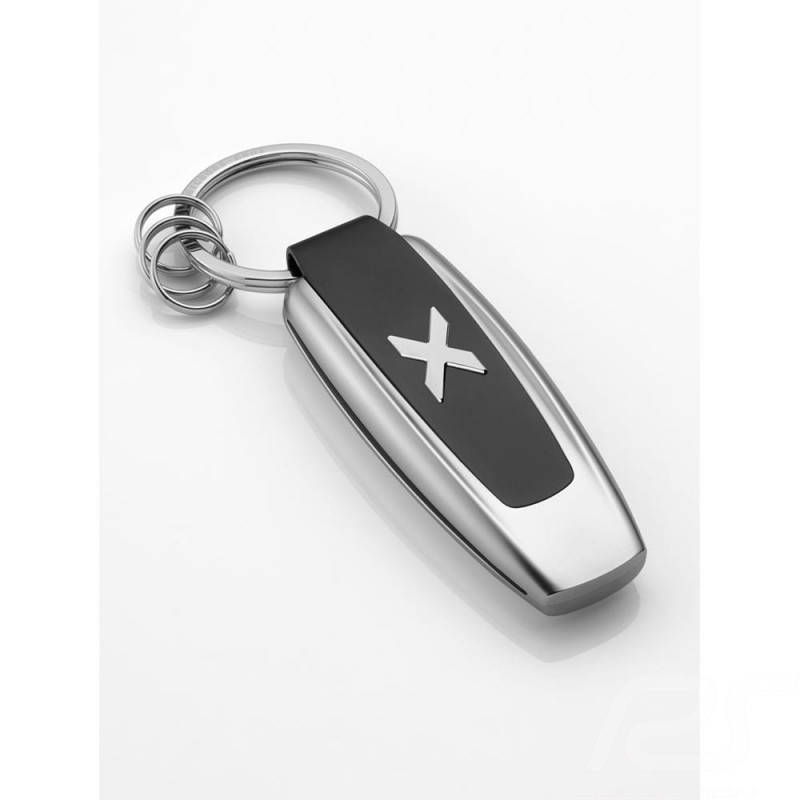 Porte-clés keyring schlüsselanhänger Mercedes typographie Classe X argent X-class typography silver X-klasse typografie silber M
