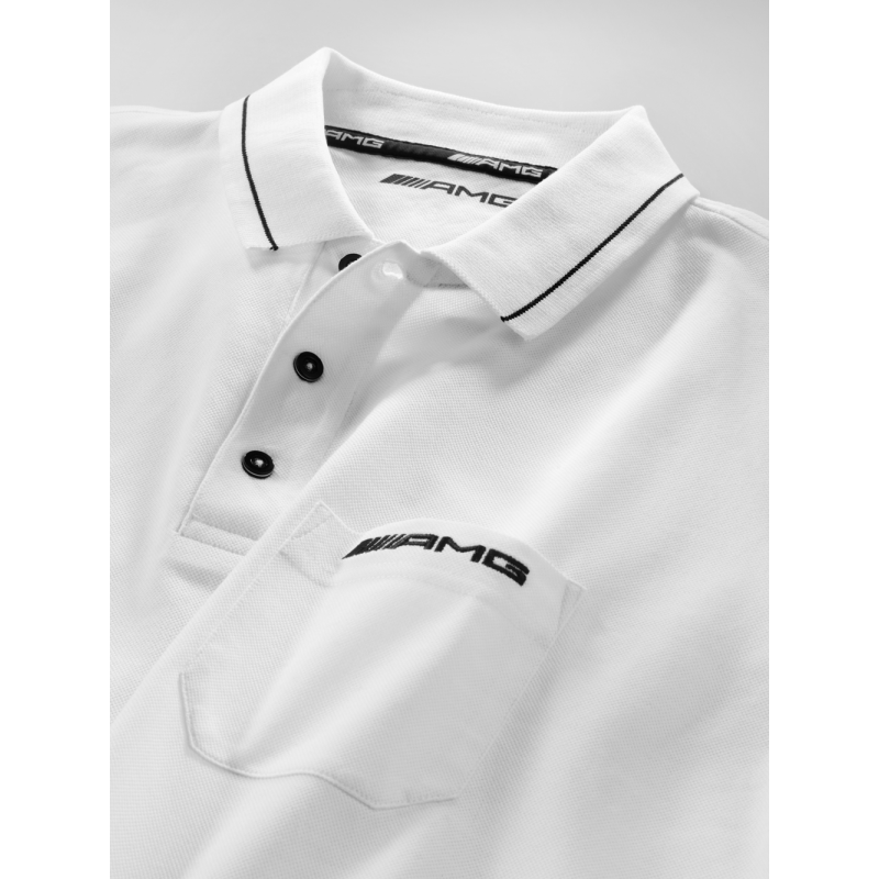 Mercedes Polo shirt AMG White Mercedes-Benz B66953655 - men