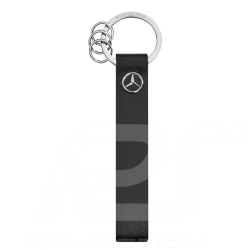 Porte-clés keyring schlüsselanhänger Mercedes Bilbao cuir noir leather black leder schwarz Mercedes-Benz B66953823