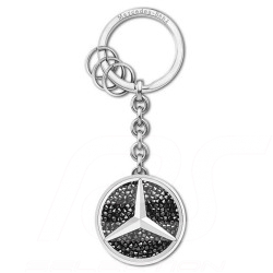 Porte-clés Mercedes St. Tropez Swarovski noir Mercedes-Benz B66952740