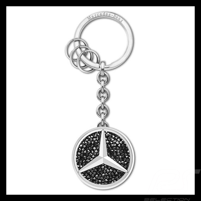 Porte-clés Mercedes St. Tropez Swarovski noir Mercedes-Benz B66952740