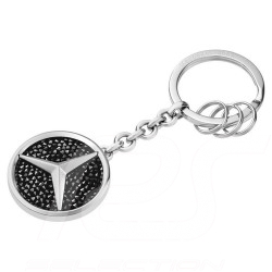 Porte-clés Mercedes St. Tropez Swarovski noir Mercedes-Benz B66952740