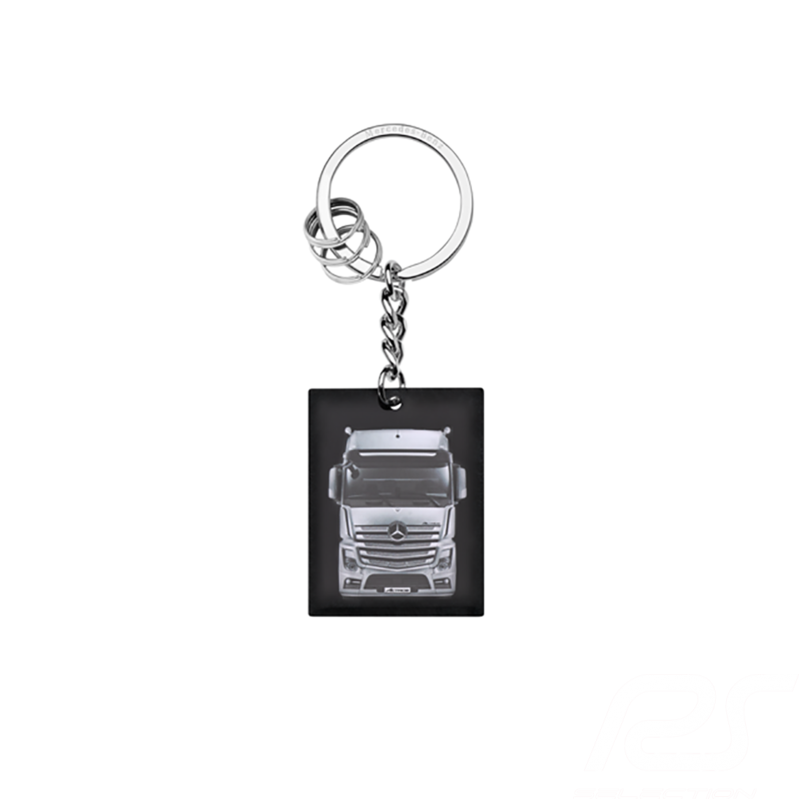 Porte-clés keyring schlüsselanhänger Mercedes Actros fond noir black background schwarzer hintergrund Mercedes-Benz B66953825