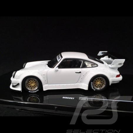 Porsche 911 Turbo type 930 RWB Rauh-Welt Begriff Blanc White Weiß 1/43 Ixo MOC207