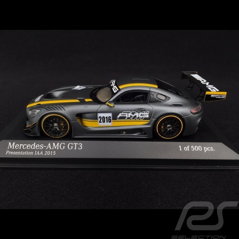 Mercedes-Benz AMG GT3 n° 2016 version de présentation salon de Francfort 2015 presentation version Francfort Frankfurt 1/43 Mini