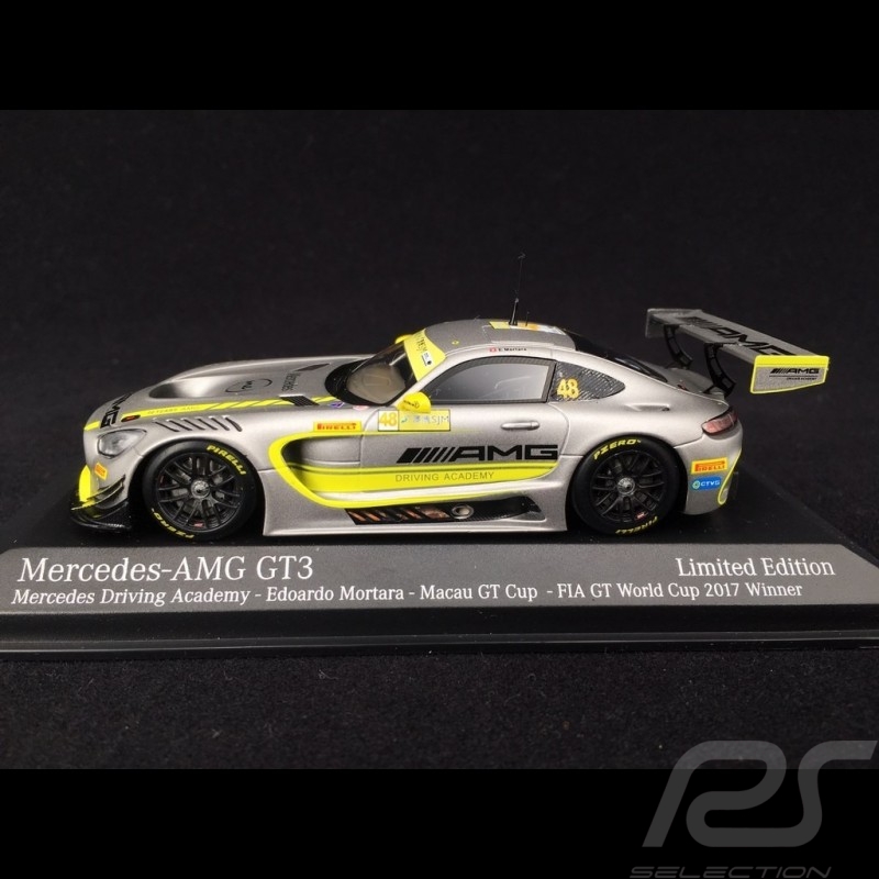 Mercedes-Benz AMG GT3 n° 48 Mercedes Driving Academy Vainqueur Winner Sieger FIA GT World Cup 2017 1/43 Minichamps 447173098