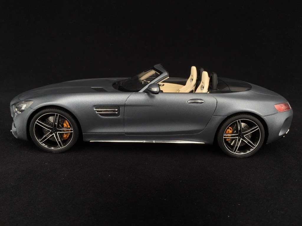 Mercedes Benz Amg Gt C Roadster Grey 1 18 Gt Spirit Gt197 Selection Rs