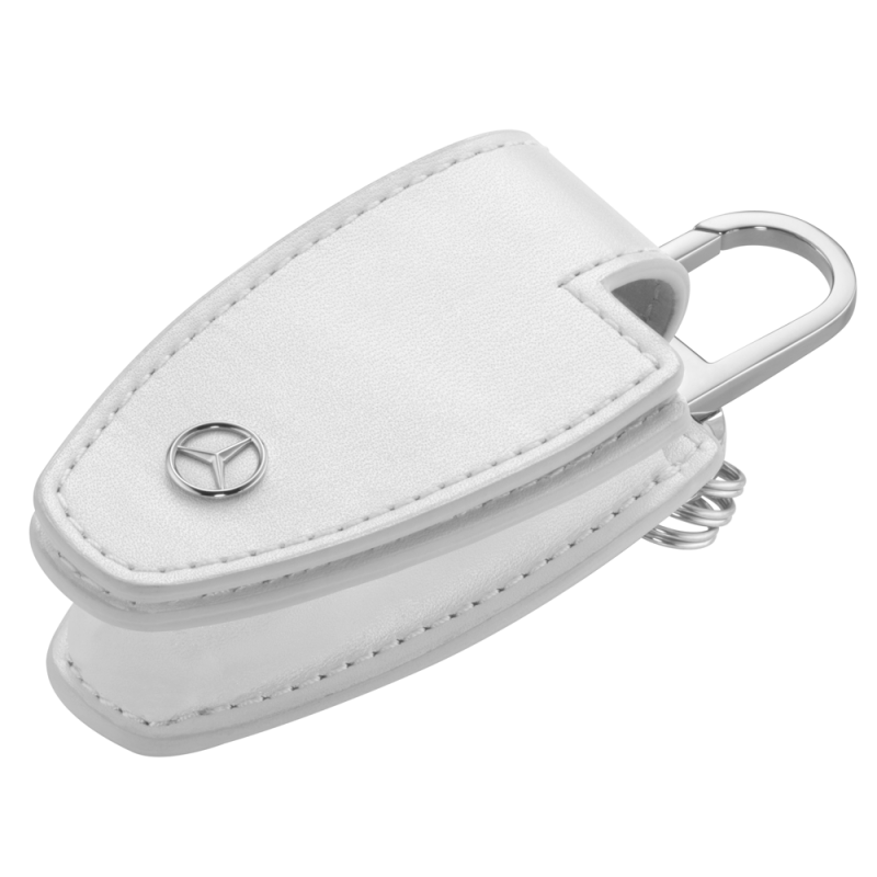 Porte-clés Cuir Mercedes-Benz Classique Cognac - Collection Officielle, Nouveau Avec étiquettes