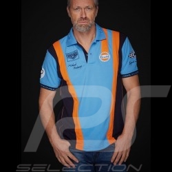Tee-shirt homme Gulf Racing Grand Prix Originals gulf blue