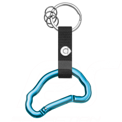Smart keyring pictogram aluminium blue Mercedes-Benz B67993592
