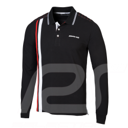 Mercedes Polo shirt AMG long sleeves Black Mercedes-Benz B66957490 - men