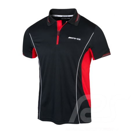 Mercedes Poloshirt AMG Performance Coolmax Schwarz Mercedes-Benz B66958553 - Herren