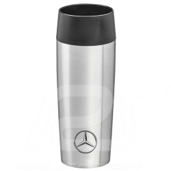 Thermos Mercedes gobelet isotherme Emsa acier argent insulated cup steel silver thermosolierte tasse stahl silber Mercedes-Benz 