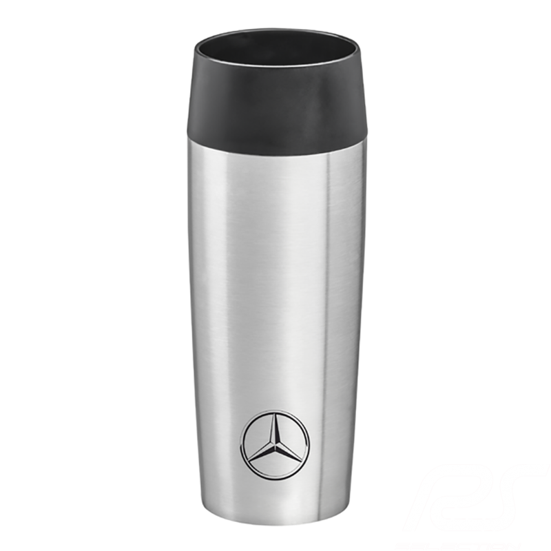 Thermos Mercedes gobelet isotherme Emsa acier argent insulated cup steel silver thermosolierte tasse stahl silber Mercedes-Benz 