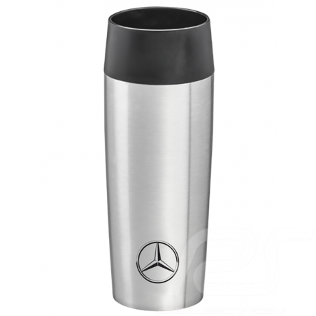 Thermos Mercedes gobelet isotherme Emsa acier argent insulated cup steel silver thermosolierte tasse stahl silber Mercedes-Benz 