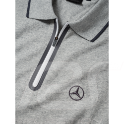 Mercedes Poloshirt Puma Grau Mercedes-Benz B66958711 - Herren