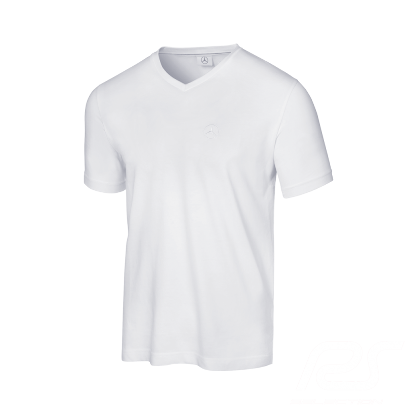 Mercedes T-shirt V-Ausschnitt Weiß Mercedes-Benz B66958723 - Herren