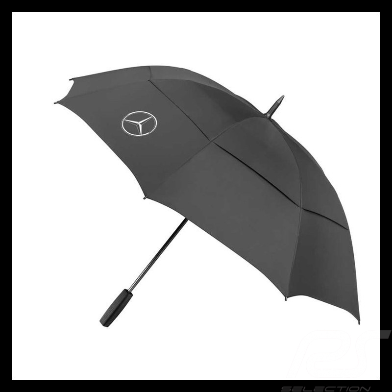 Parapluie golf umbrella golf gästeschirm Mercedes de golf grande taille noir large size polyester black großes polyester schwarz