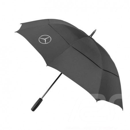 Parapluie golf umbrella golf gästeschirm Mercedes de golf grande taille noir large size polyester black großes polyester schwarz