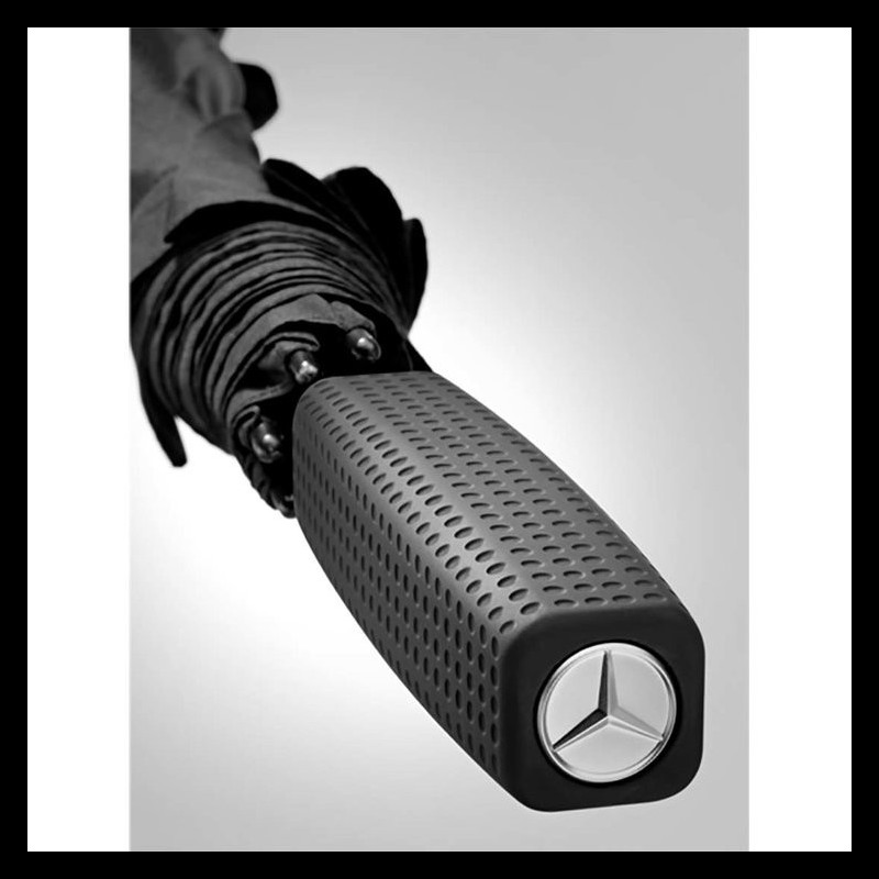 Mercedes golf umbrella large size polyester black MercedesBenz B66952633