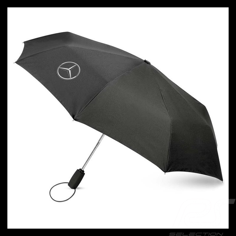 Parapluie umbrella taschenshirm Mercedes compact polyester noir black schwarz Mercedes-Benz B66952631