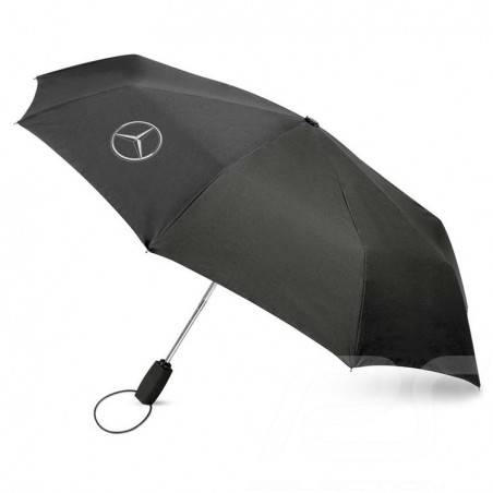 Parapluie umbrella taschenshirm Mercedes compact polyester noir black schwarz Mercedes-Benz B66952631