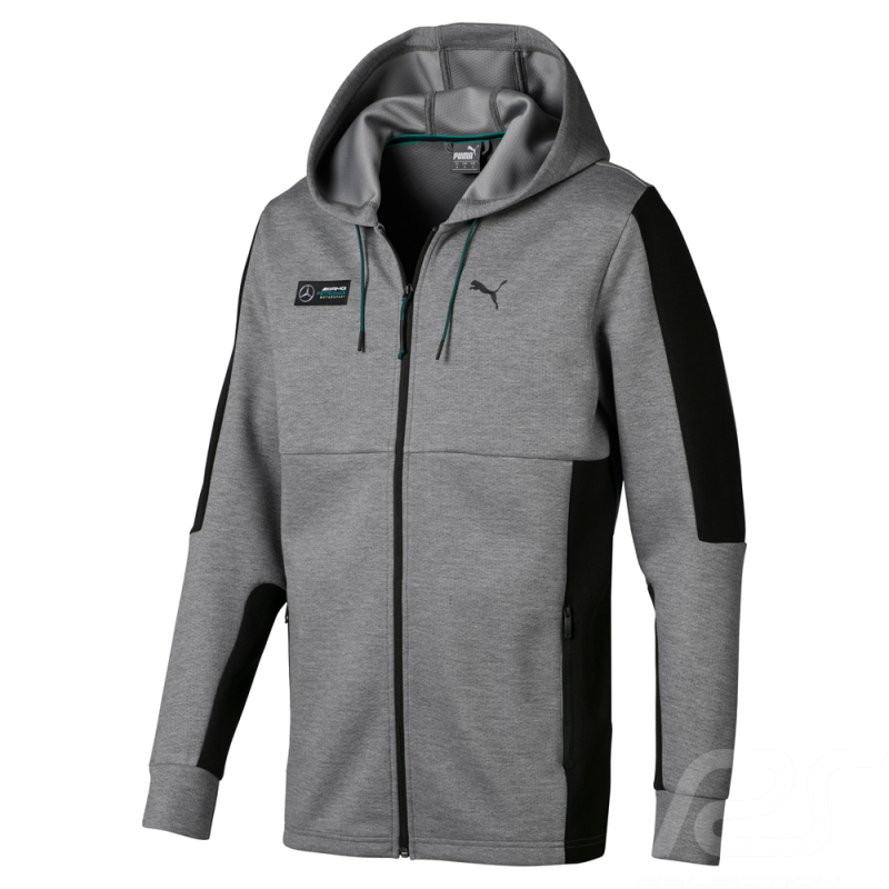 Mercedes Jacke AMG Puma Sweatshirt Grau Mercedes-Benz B67996316 - Herren