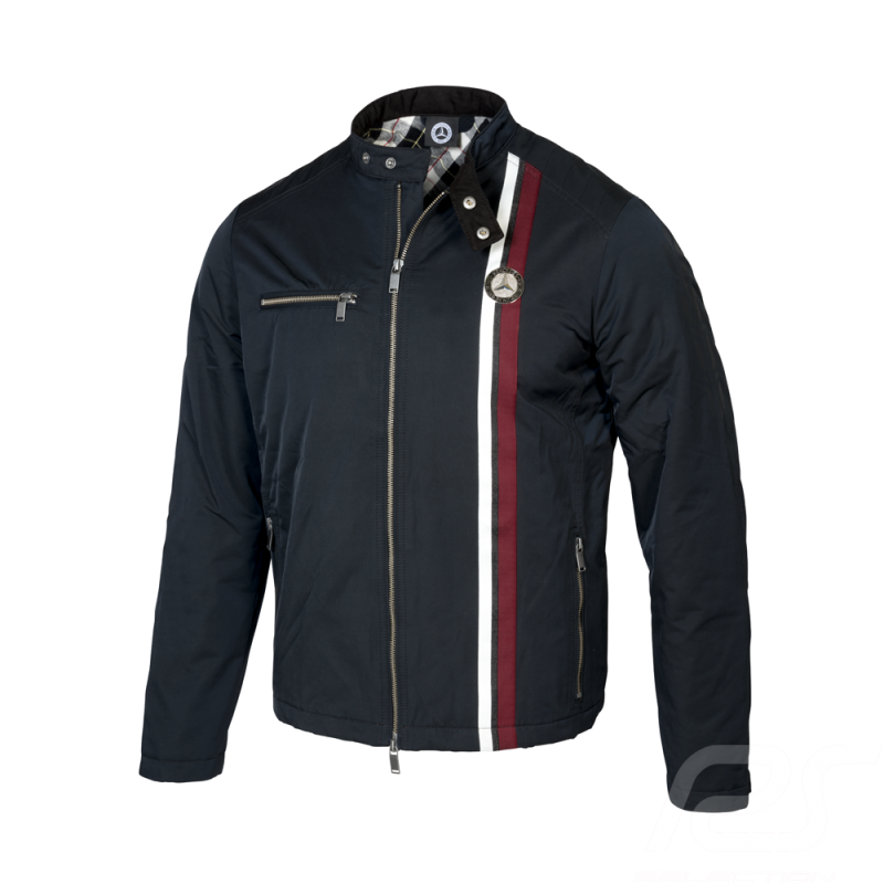 Mercedes Jacke Classic Windicht Wasserdicht Schwarz Mercedes-Benz B66041646 - Herren