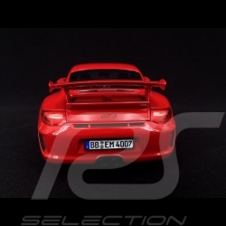 Porsche 911 typ 997 GT3 2010 Indischrot 1/18 Norev WAP02101319
