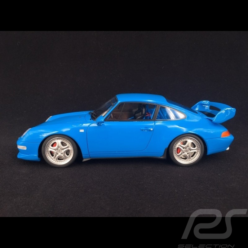 Porsche 911 typ 993 Carrera RS 1995 blau 1/18 GT Spirit GT005CS