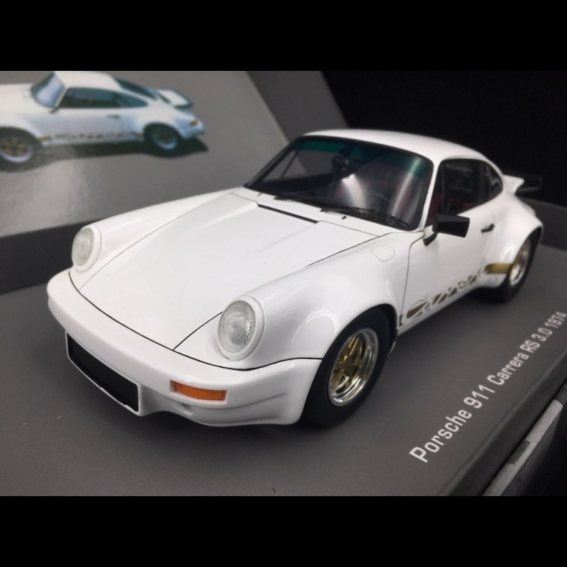 Porsche 911 3.0 Carrera RS 1974 white 1/18 Spark 18S023