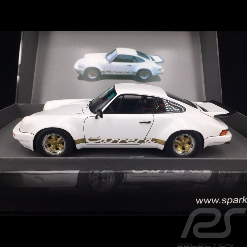 Porsche 911 3.0 Carrera RS 1974 blanche 1/18 Spark 18S023