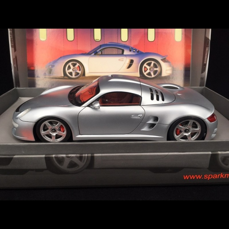 Porsche RUF CTR 3 Presentation 2007 silver 1/18 Spark 18S020