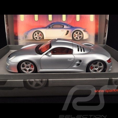 Porsche RUF CTR 3 Presentation 2007 argent 1/18 Spark 18S020
