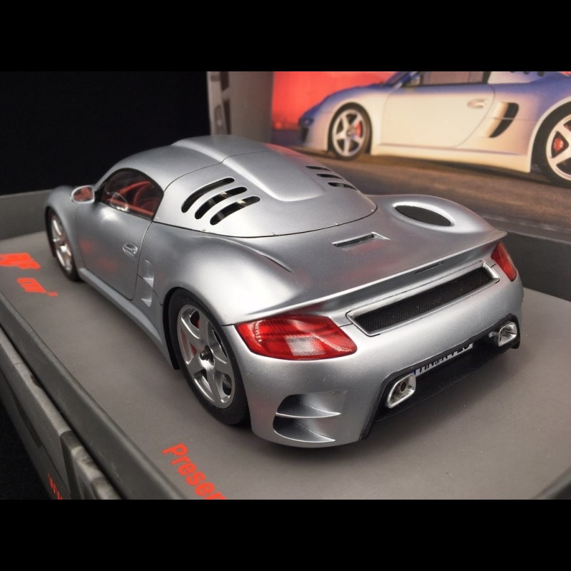 Porsche RUF CTR 3 Presentation 2007 silver 1/18 Spark 18S020