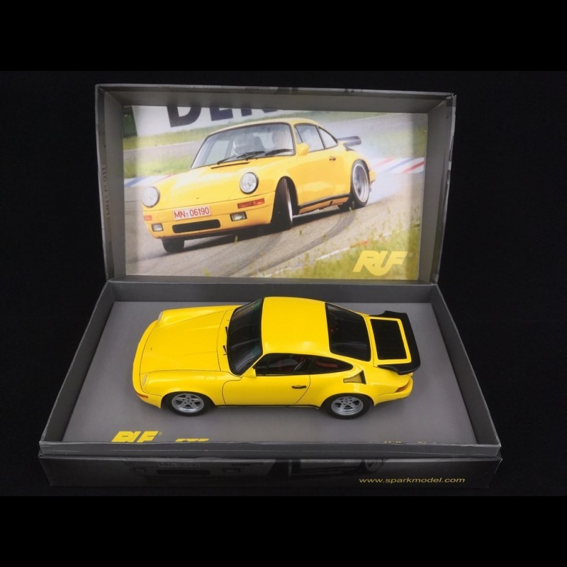 Porsche RUF CTR 1987 yellow 1/18 Spark 18S021