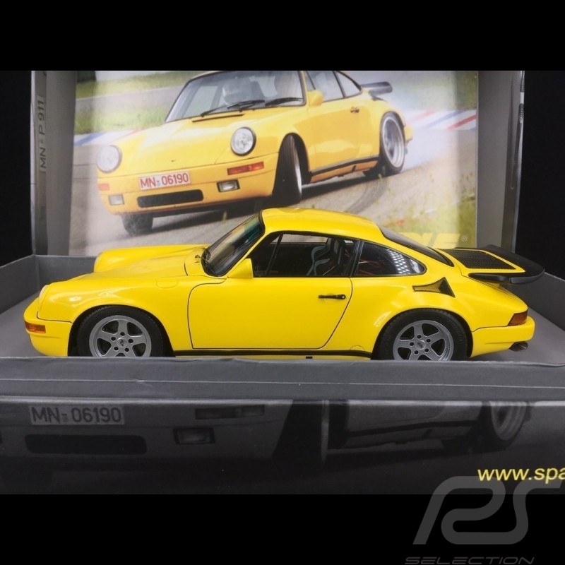 Porsche RUF CTR 1987 gelb 1/18 Spark 18S021