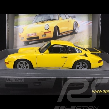 Porsche RUF CTR 1987 gelb 1/18 Spark 18S021